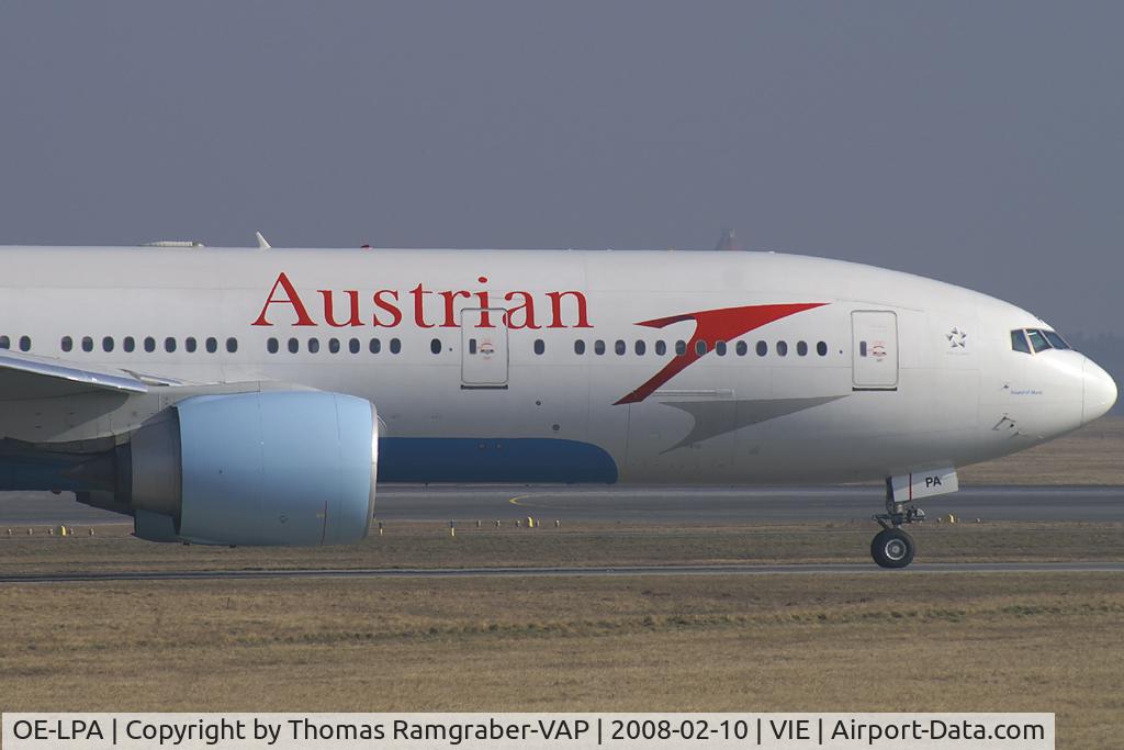 OE-LPA, 1997 Boeing 777-2Z9/ER C/N 28698, Austrian Airlines Boeing 777-200