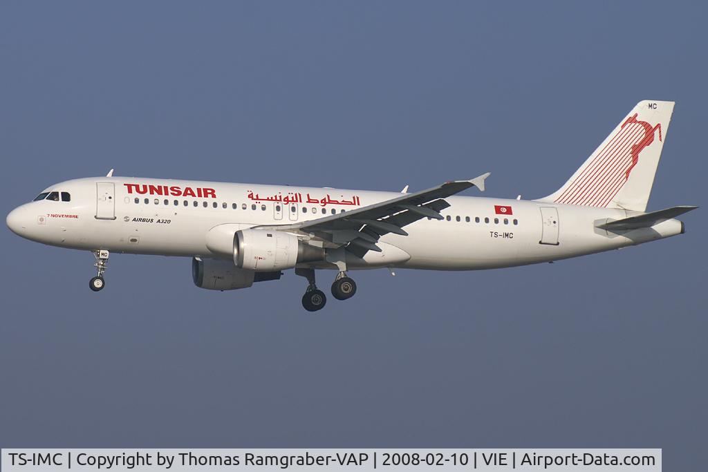 TS-IMC, 1990 Airbus A320-211 C/N 0124, Tunisair Airbus A320
