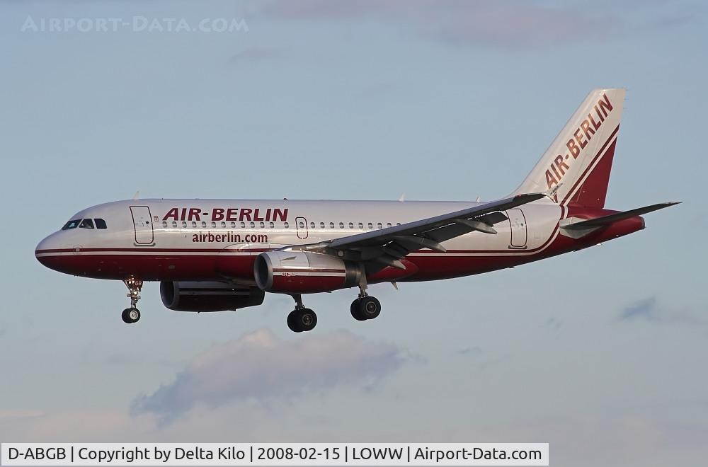 D-ABGB, 2005 Airbus A319-132 C/N 2467, AIR BERLIN  A319