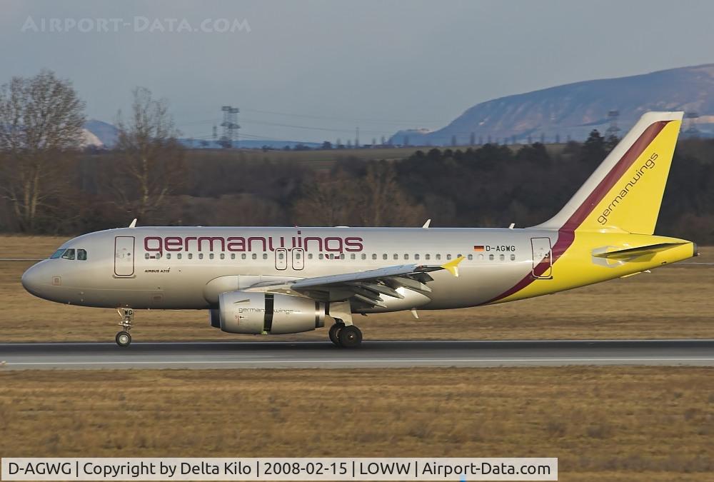 D-AGWG, 2007 Airbus A319-132 C/N 3193, GERMANWINGS  A319-132