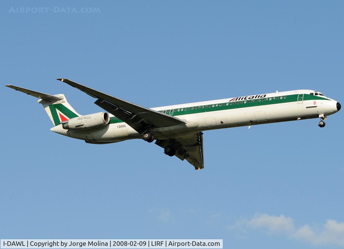 I-DAWL, 1984 McDonnell Douglas MD-82 (DC-9-82) C/N 49204/1179, 