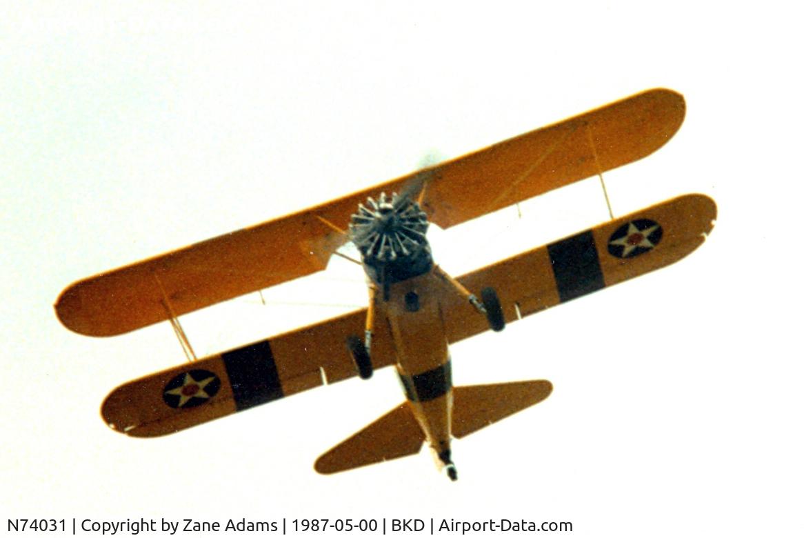 N74031, Boeing A75N1(PT17) C/N 75-3136, Stearman - At the Worlds Greatest Warbird Airshow ...EVER!