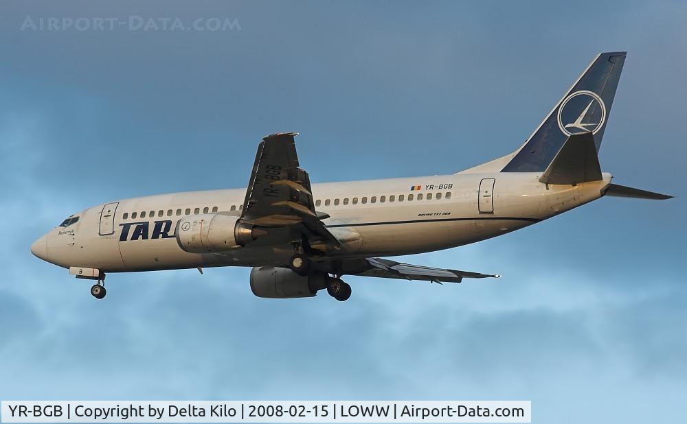 YR-BGB, 1993 Boeing 737-38J C/N 27180, TAROM  Boeing 737-38J named Bucaresti