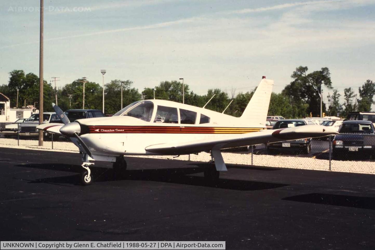 UNKNOWN, , Photo taken for aircraft recognition training.  Itinerant Piper Arrow parked at the north ramp.