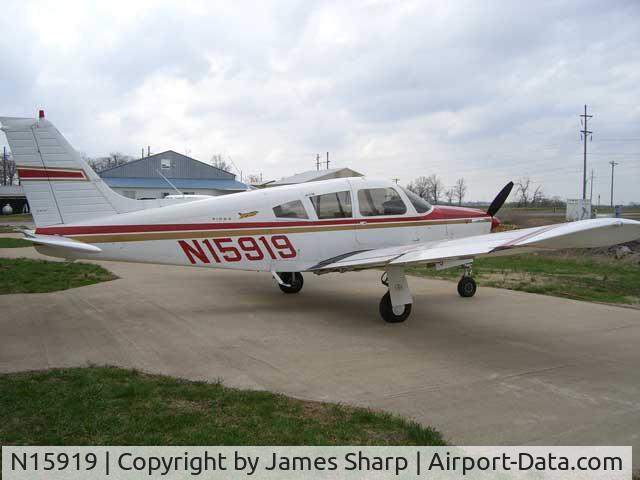 N15919, 1973 Piper PA-28R-200 C/N 28R-7335106, Side view