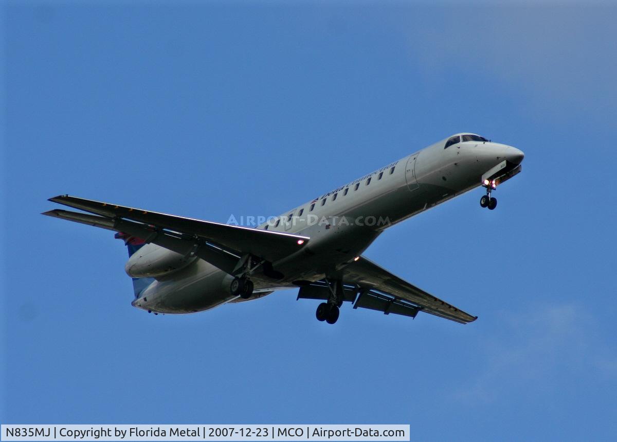 N835MJ, 2000 Embraer EMB-145LR C/N 145353, Delta Connection