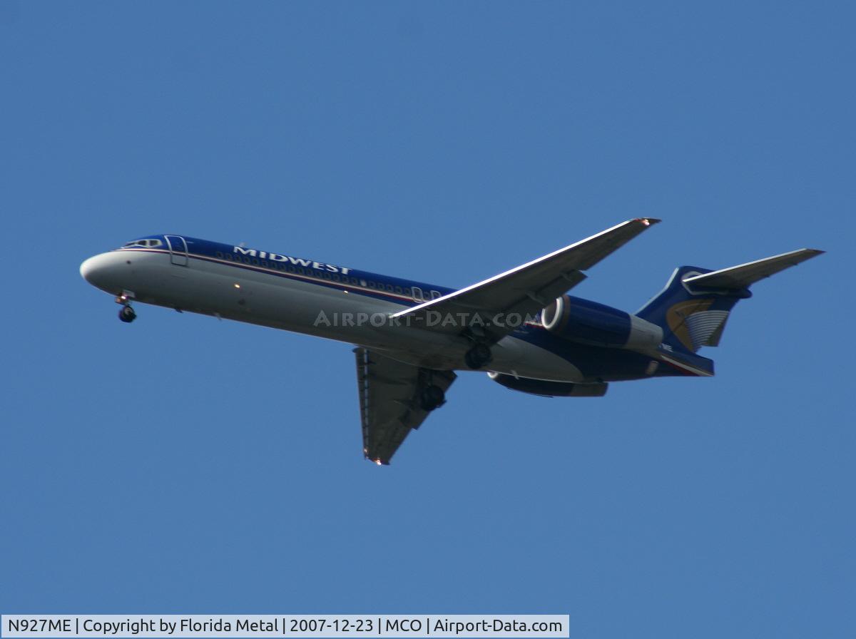 N927ME, 2006 Boeing 717-200 C/N 55193, Midwest