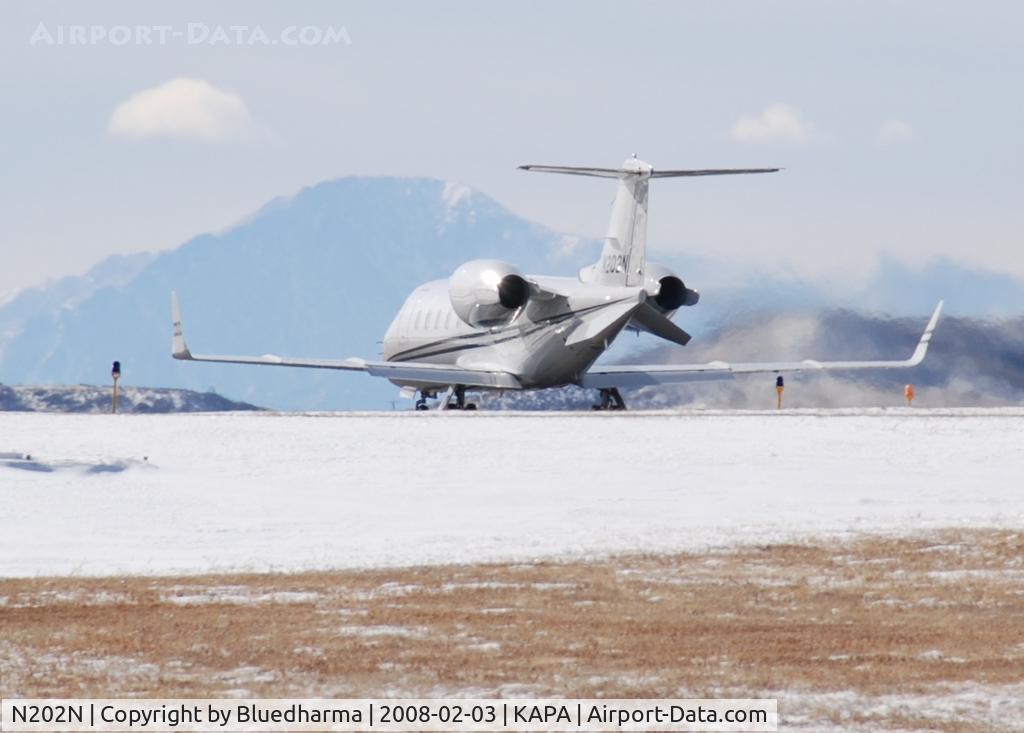 N202N, 2002 Learjet 60 C/N 258, Takeoff on 17L.