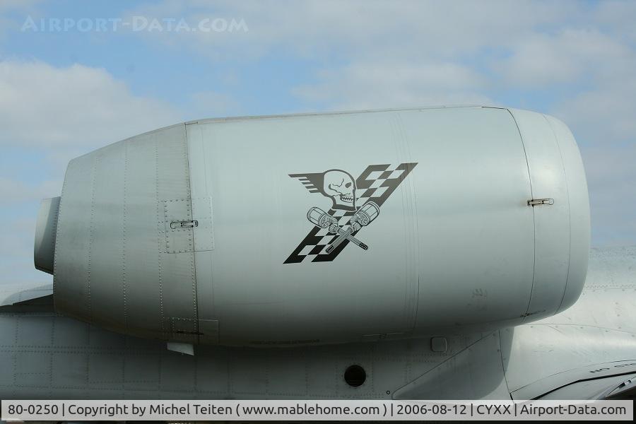 80-0250, 1980 Fairchild Republic A-10C Thunderbolt II C/N A10-0600, 190th Fighter Squadron / 124th Wing Idaho Air National Guard