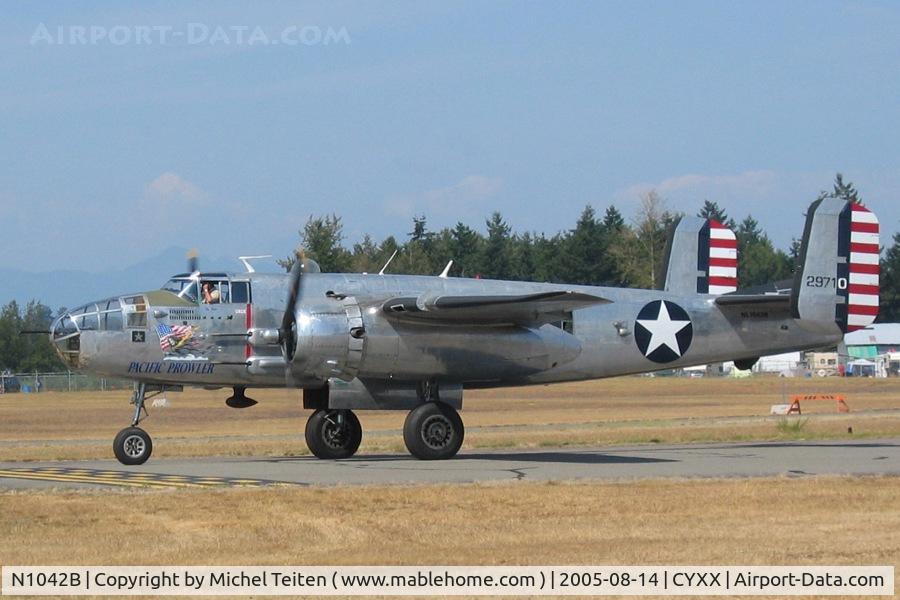 N1042B, 1944 North American B-25N Mitchell C/N 108-35148, Pacific Prowler
