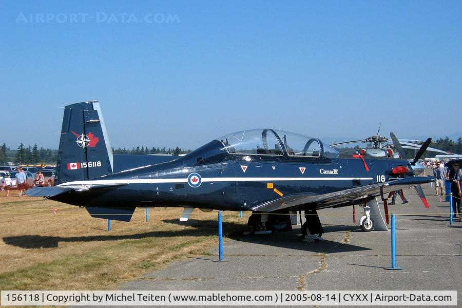 156118, Raytheon CT-156 Harvard II C/N PF-18, NATO Flying Training in Canada