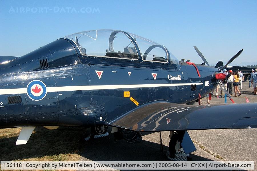 156118, Raytheon CT-156 Harvard II C/N PF-18, NATO Flying Training in Canada