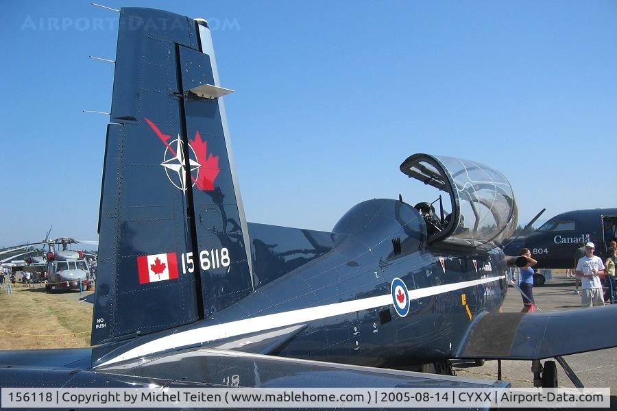 156118, Raytheon CT-156 Harvard II C/N PF-18, NATO Flying Training in Canada