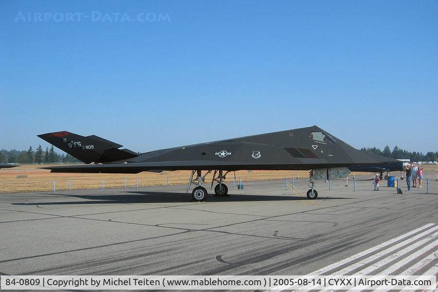 84-0809, 1983 Lockheed F-117A Nighthawk C/N A.4034, 9th Fighter Squadron / 49th Fighter Wing