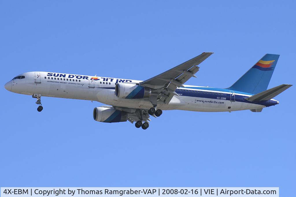 4X-EBM, 1987 Boeing 757-258 C/N 23918, Sun D`Or Boeing 757-200