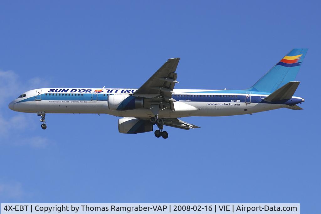 4X-EBT, 1991 Boeing 757-258/ER C/N 25036/356, Sun D`Or Boeing 757-200