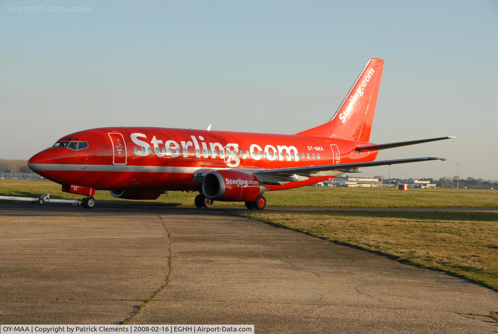 OY-MAA, 1990 Boeing 737-5L9 C/N 24778, UNDER TOW TO HANGER