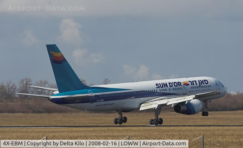 4X-EBM, 1987 Boeing 757-258 C/N 23918, SON D'OR