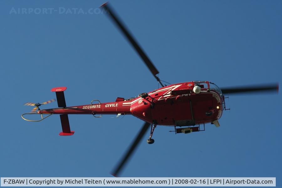 F-ZBAW, Aerospatiale SA-316B Alouette III C/N 2306, Securite Civile