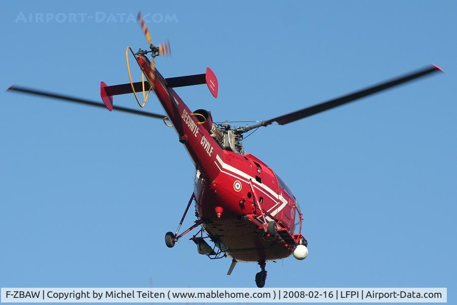 F-ZBAW, Aerospatiale SA-316B Alouette III C/N 2306, Securite Civile