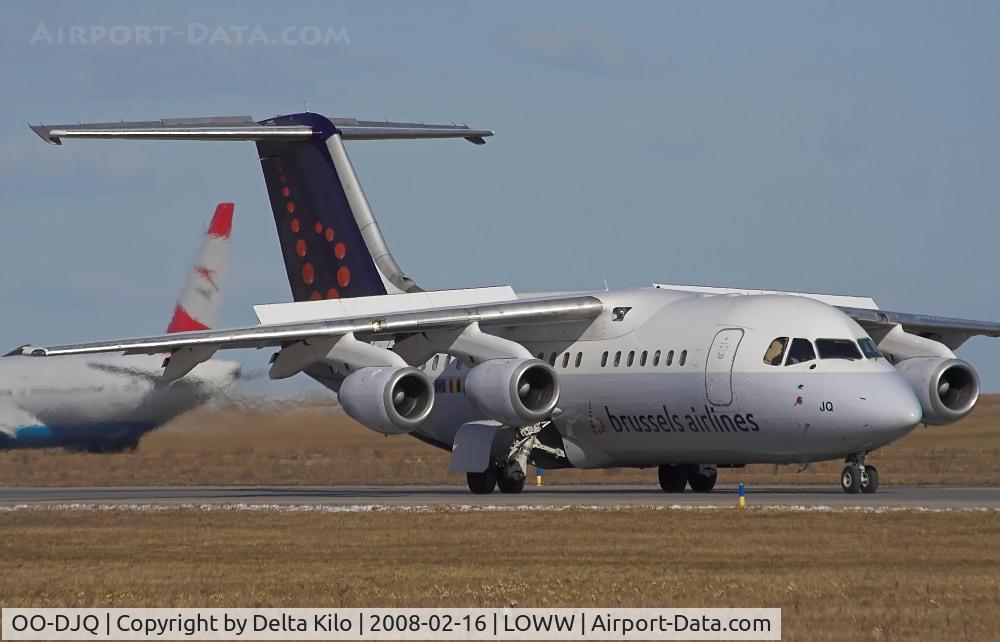OO-DJQ, 1996 British Aerospace Avro 146-RJ85 C/N E.2289, Brüssels Airlines
