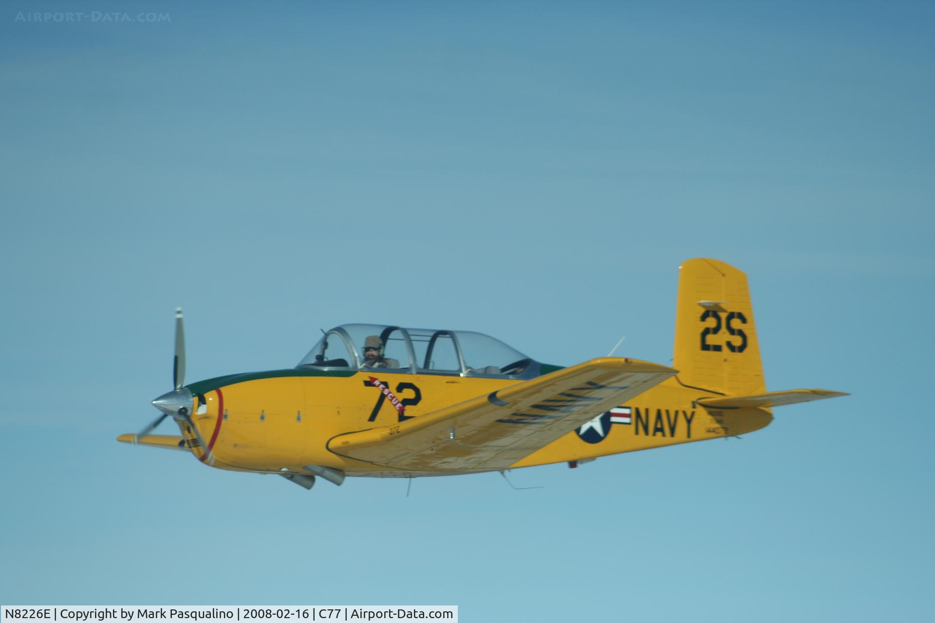N8226E, 1957 Beech D-45 Mentor C/N BG-379, Beech T-34B