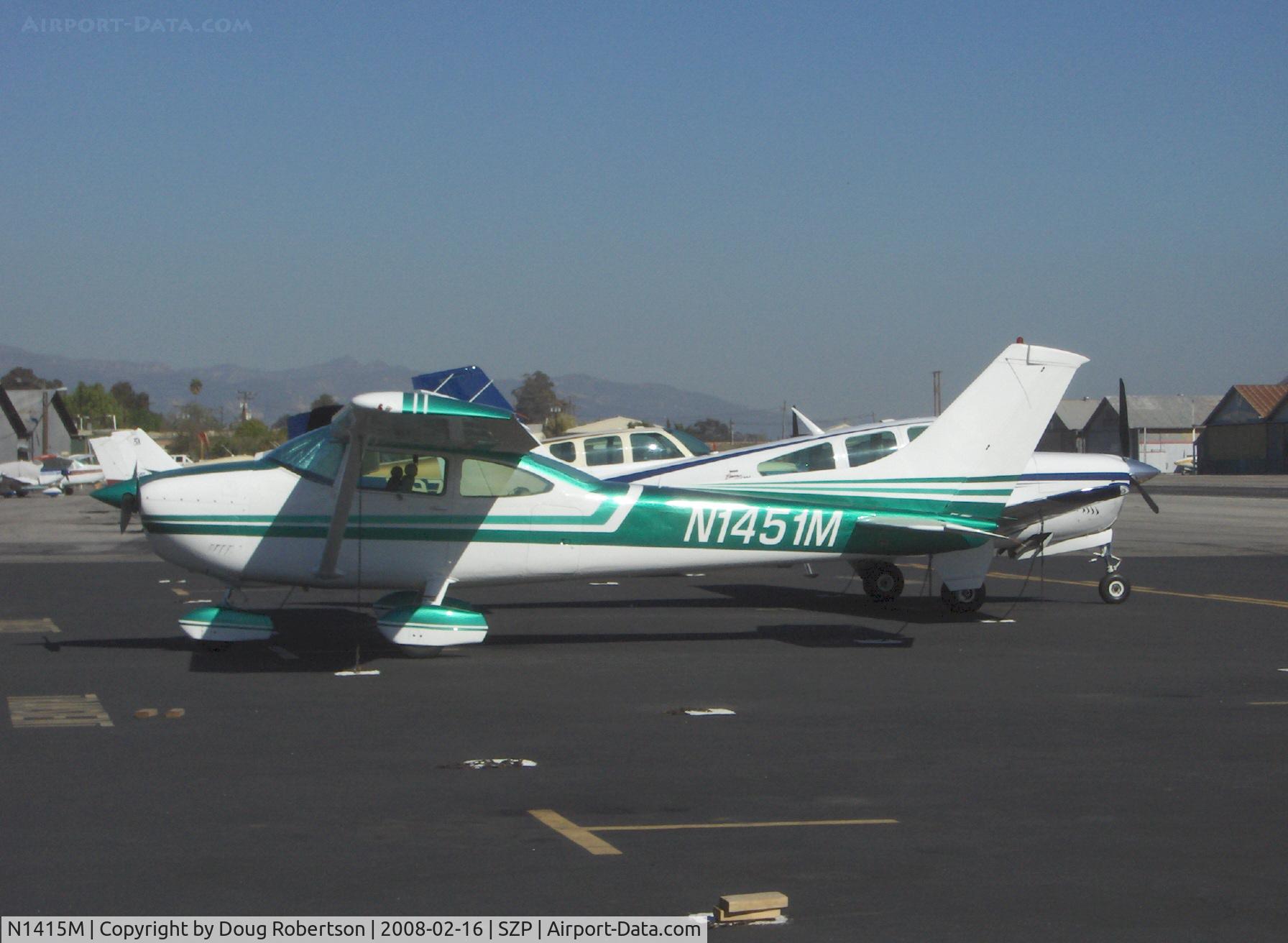 N1415M, 1975 Cessna 182P Skylane C/N 18264321, 1975 Cessna 182P SKYLANE, Continental O-470-S 230 Hp