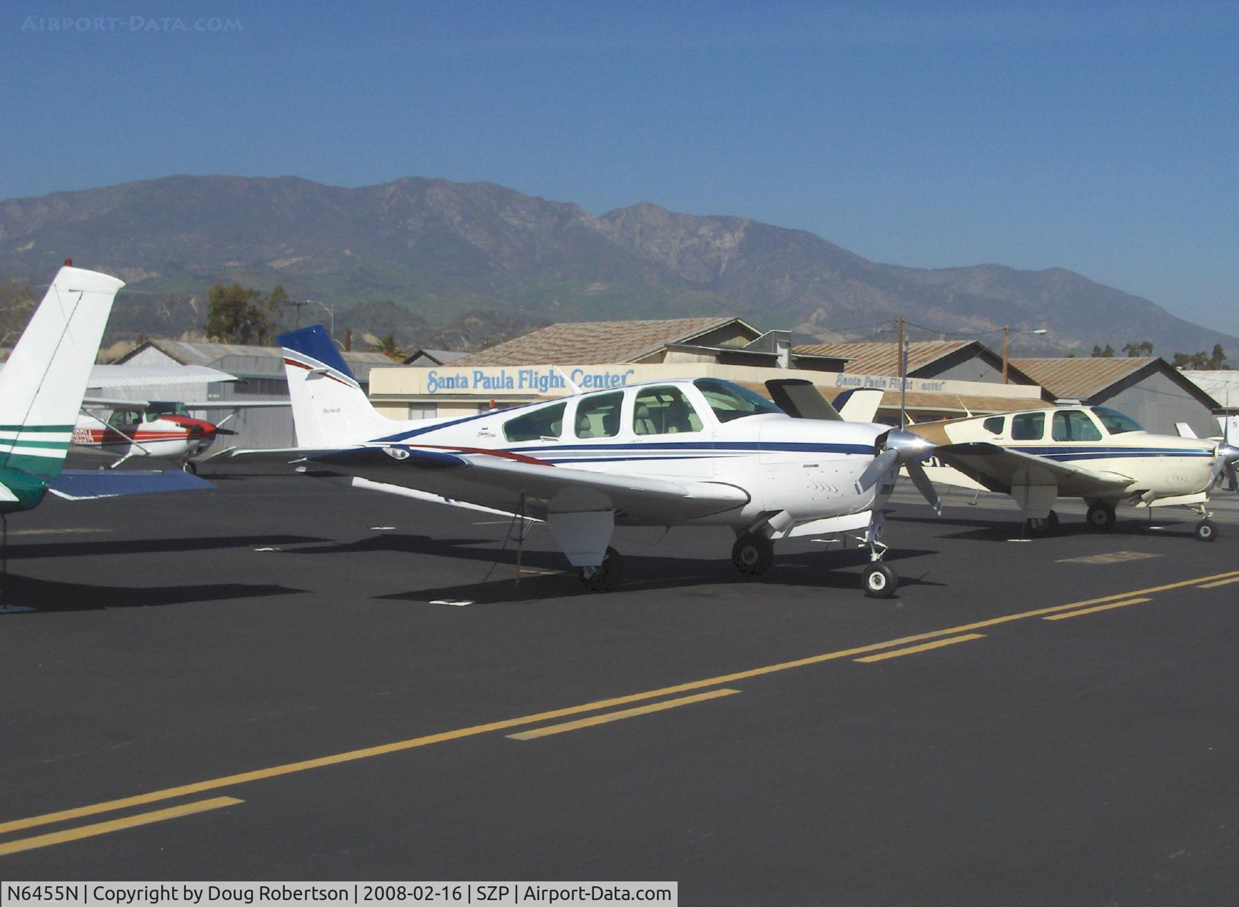 N6455N, 1973 Beech F33A Bonanza C/N CE-424, 1973 Beech f33A BONANZA, Continental IO-520-B 285 Hp, long fuselage version