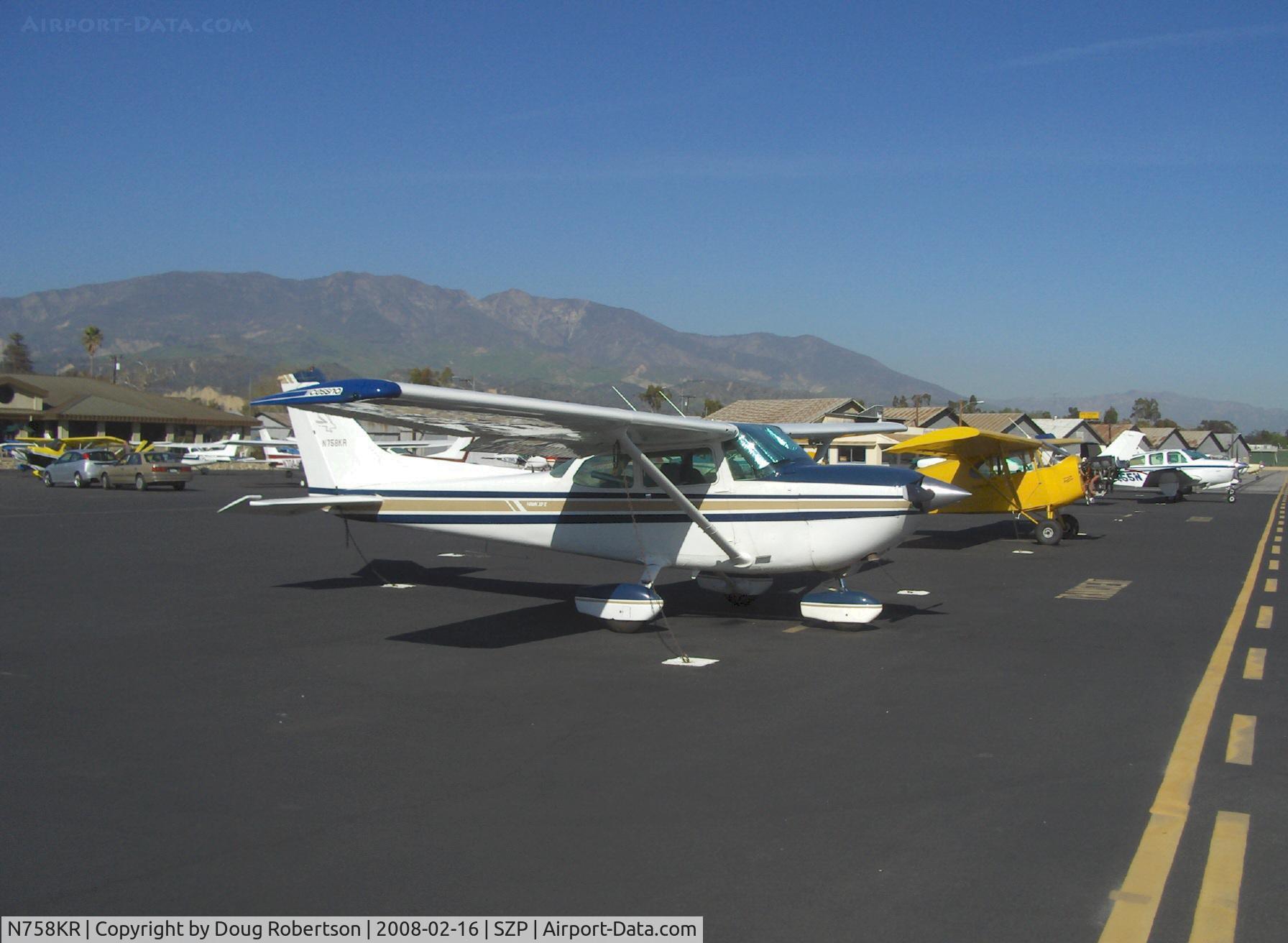 N758KR, 1979 Cessna R172K Hawk XP C/N R1723161, 1979 Cessna R172K SKYHAWK XP, Continental IO-360-KB 195 Hp