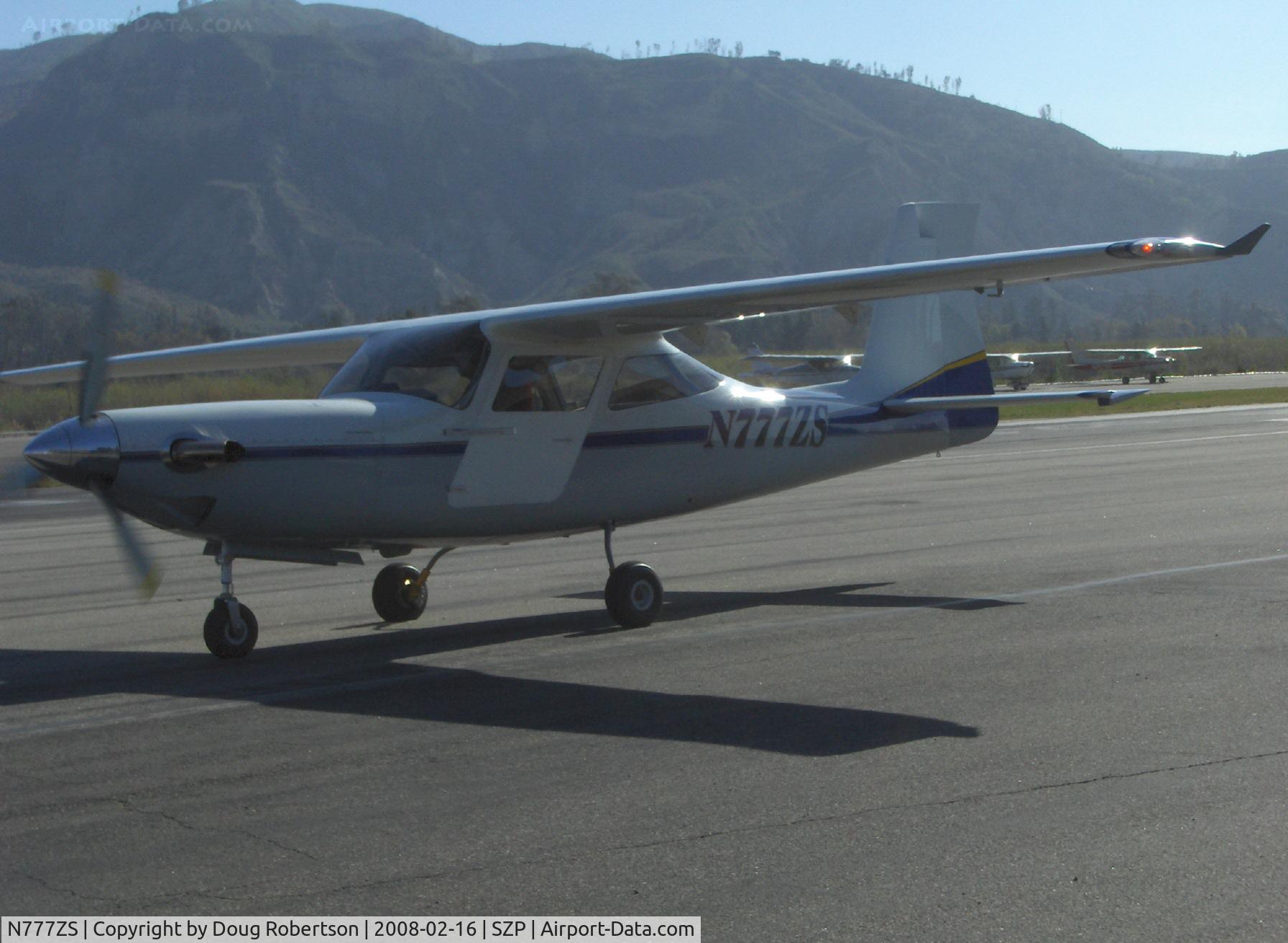 N777ZS, 2007 Hollmann Super Stallion C/N 030, 2007 Dierenfield Hollmann SUPER STALLION, Walter M-601D 724 shp turboprop engine, tri-blade full-feathering reversible pitch prop, taxi to Rwy 22