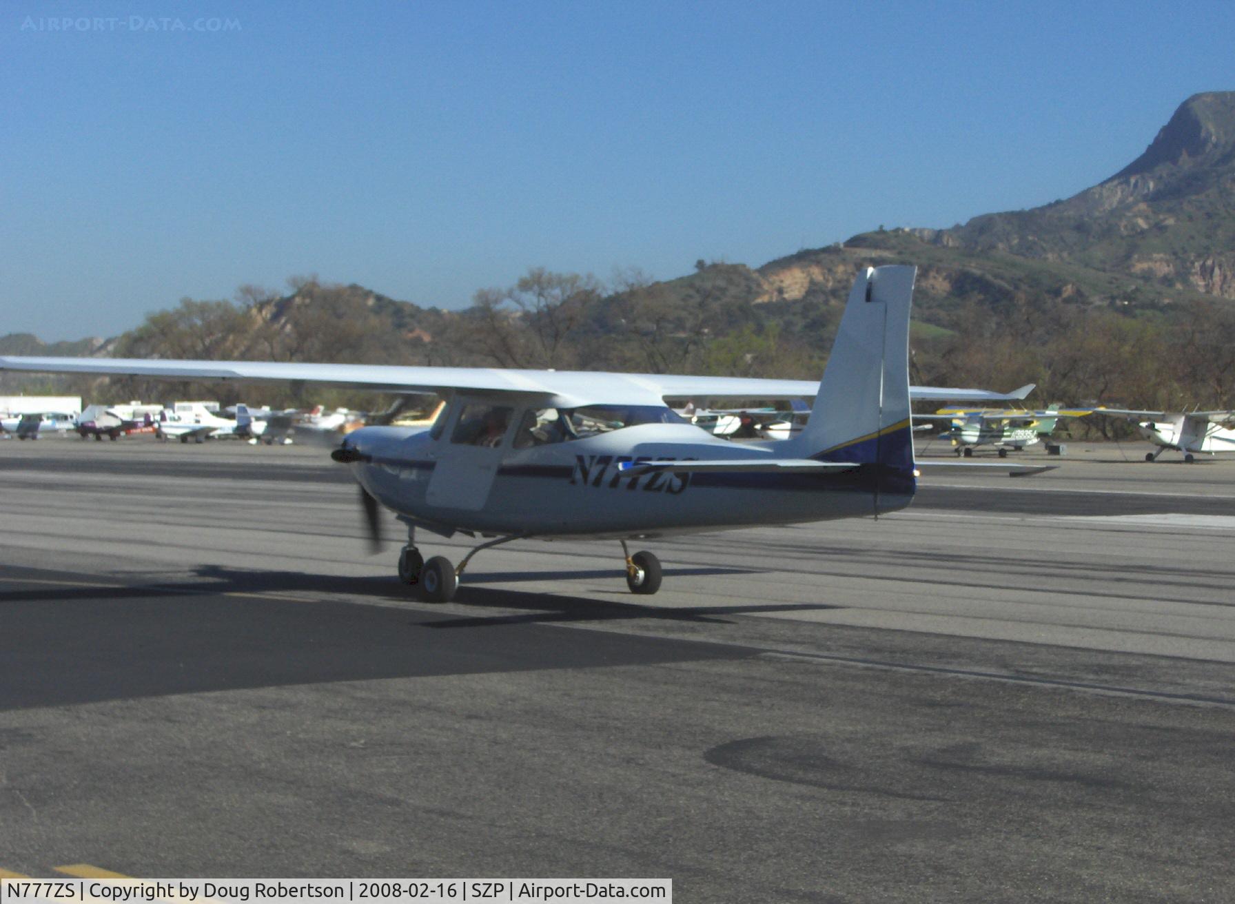 N777ZS, 2007 Hollmann Super Stallion C/N 030, 2007 Dierenfield HOLLMANN SUPER STALLION, Walter M601D 724 shp turboprop engine, tri-blade full-feathering reversible pitch prop, taxi to rwy 22