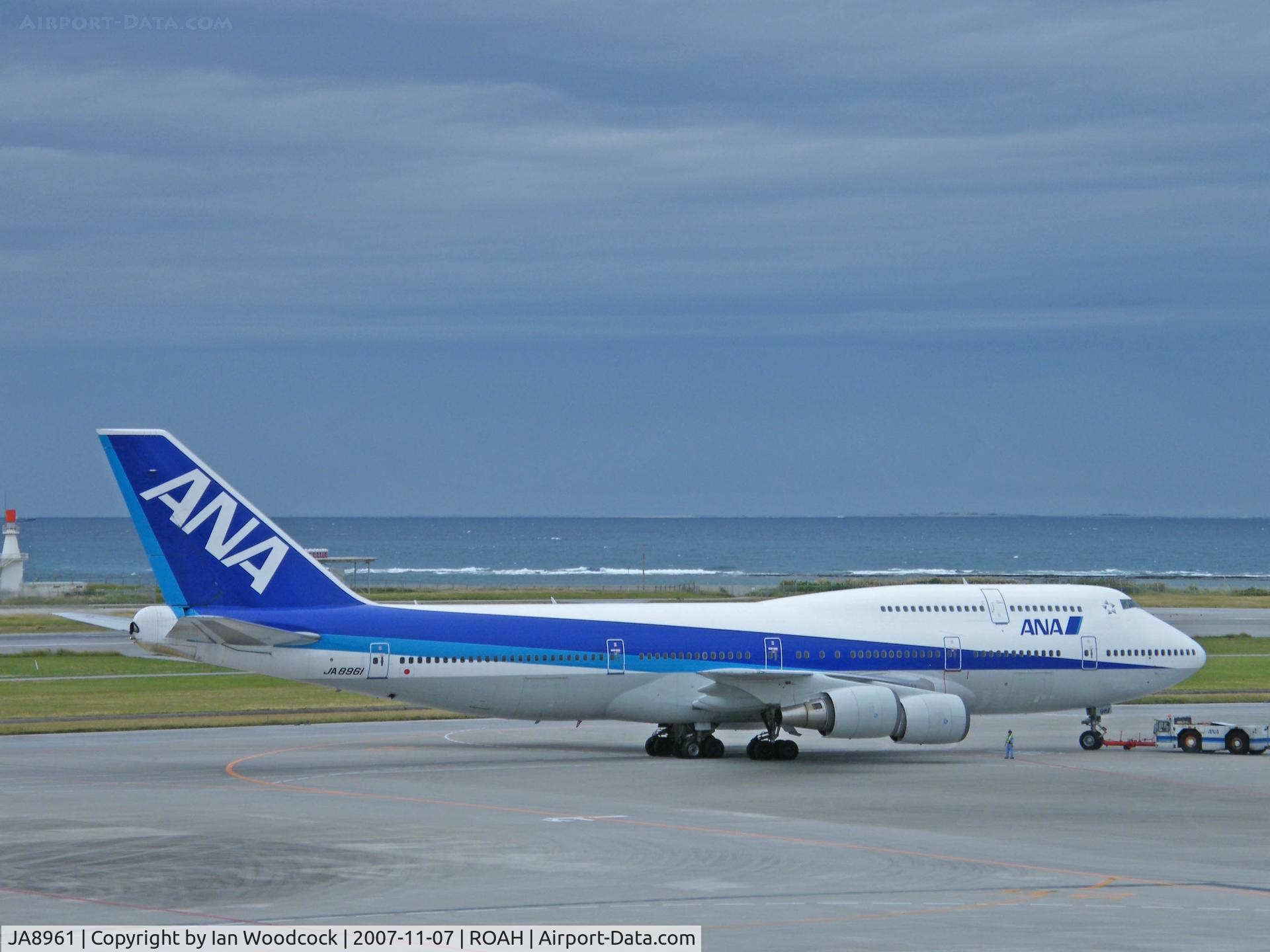 JA8961, 1993 Boeing 747-481D C/N 25644, Boeing 747-481/ANA/Naha