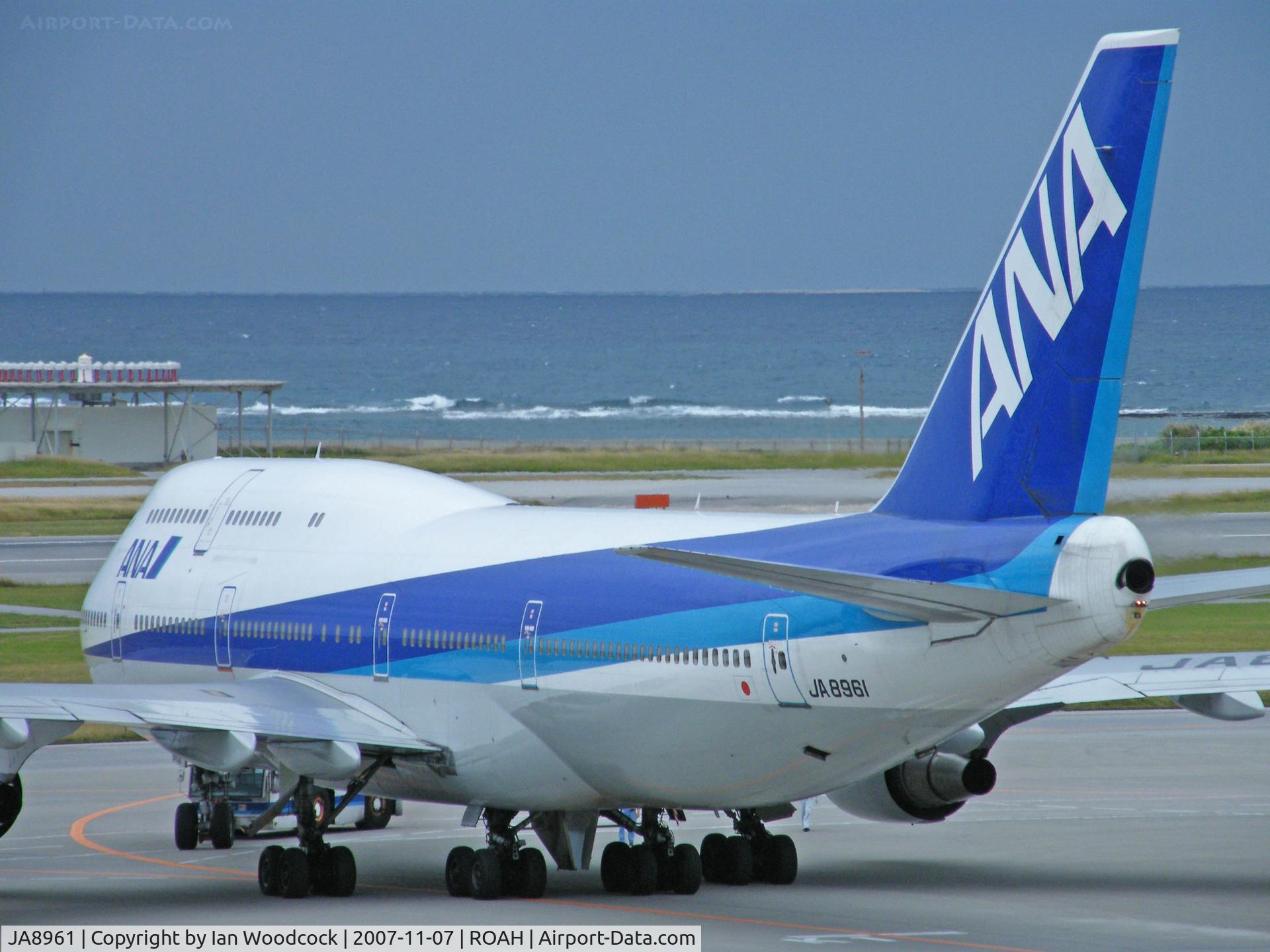 JA8961, 1993 Boeing 747-481D C/N 25644, Boeing 747-481/ANA/Naha