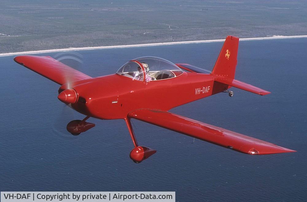 VH-DAF, 1999 Vans RV-8 C/N W276, rv8