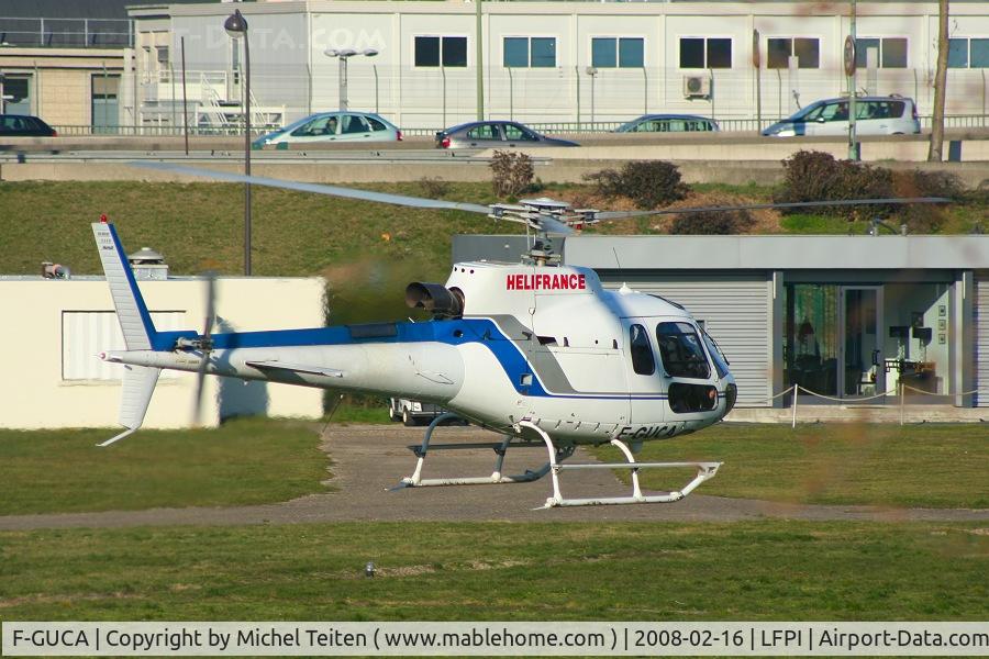 F-GUCA, Eurocopter AS-350B-3 Ecureuil Ecureuil C/N 3558, Helifrance arriving at Issy