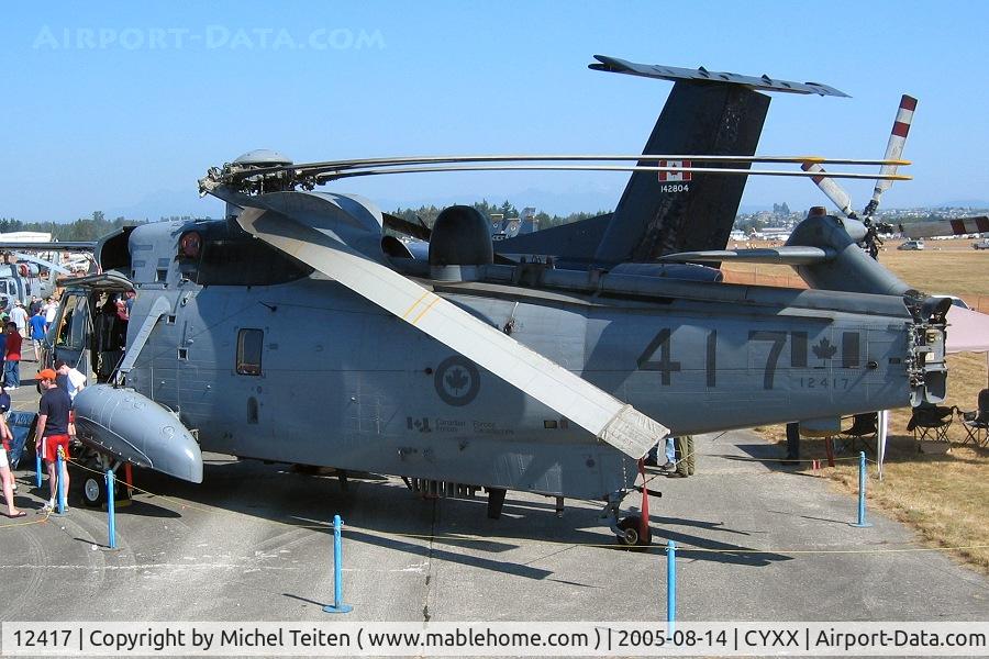 12417, United Aircraft of Canada CH-124B Sea King C/N 61336, From 12th Wing