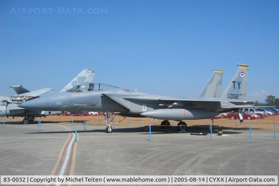 83-0032, McDonnell Douglas F-15C Eagle C/N 0883/C292, From 2nd Fighter Squadron / 325th Fighter Wing