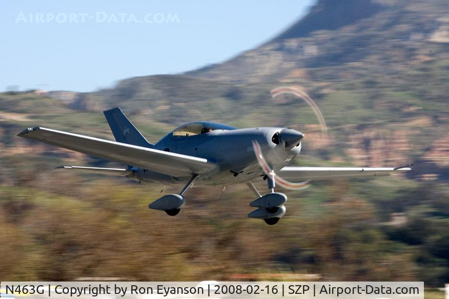 N463G, 2007 Questair Venture C/N 001, Griffin Special