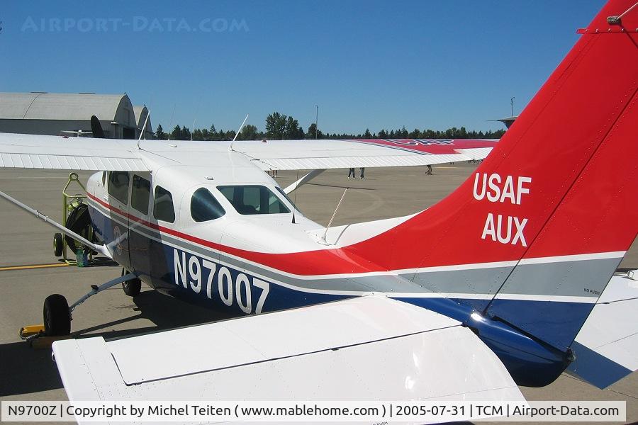 N9700Z, 1982 Cessna U206G Stationair C/N U20606613, From Civil Air Patrol