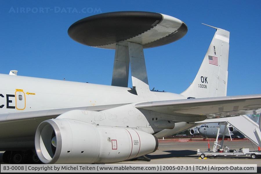 83-0008, 1983 Boeing E-3C C/N 22836, From 552nd Air Control Wing