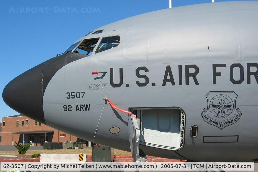 62-3507, 1962 Boeing KC-135R Stratotanker C/N 18490, 92nd Air Refueling Wing