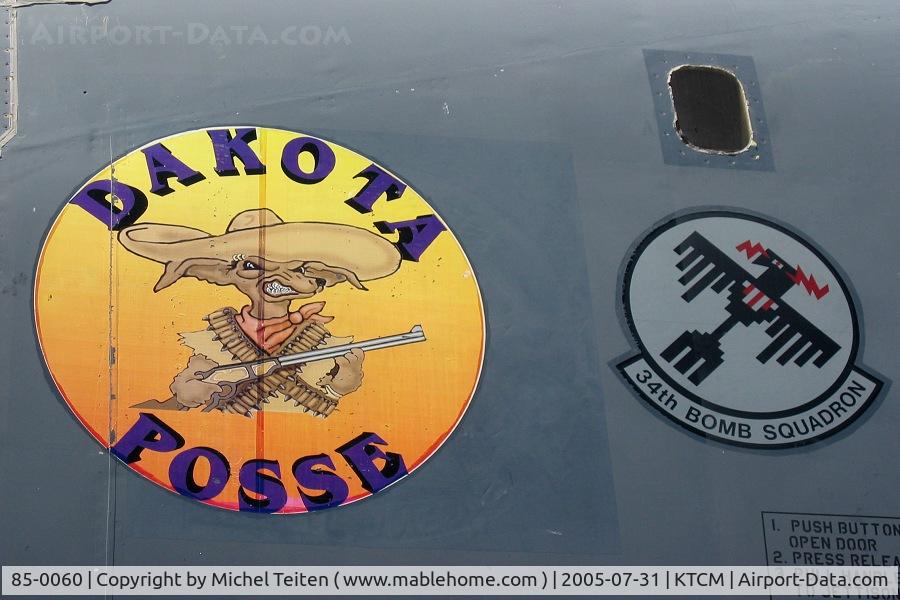 85-0060, 1985 Rockwell B-1B Lancer C/N 20, 34th Bomb Squadron / 28th Bomb Wing