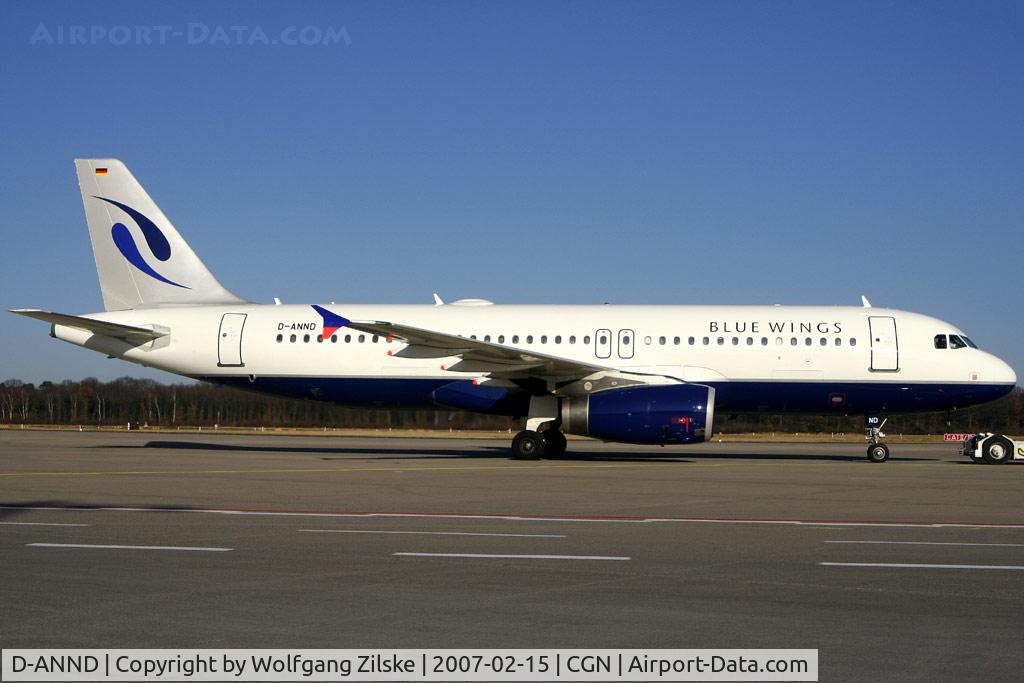 D-ANND, 2001 Airbus A320-232 C/N 1546, visitor