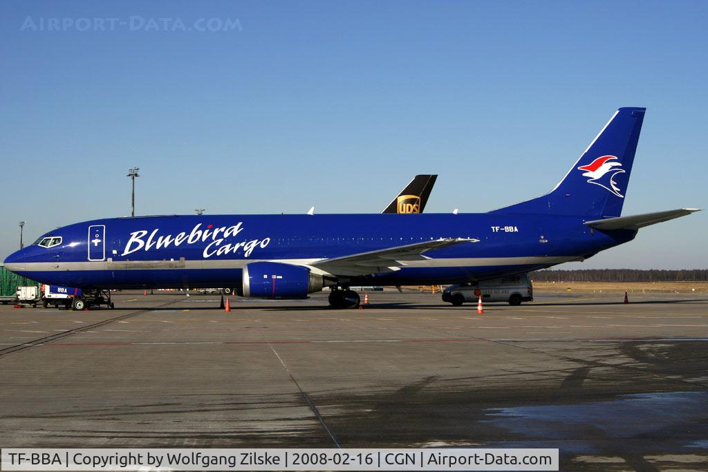 TF-BBA, 1996 Boeing 737-46J C/N 28271, visitor