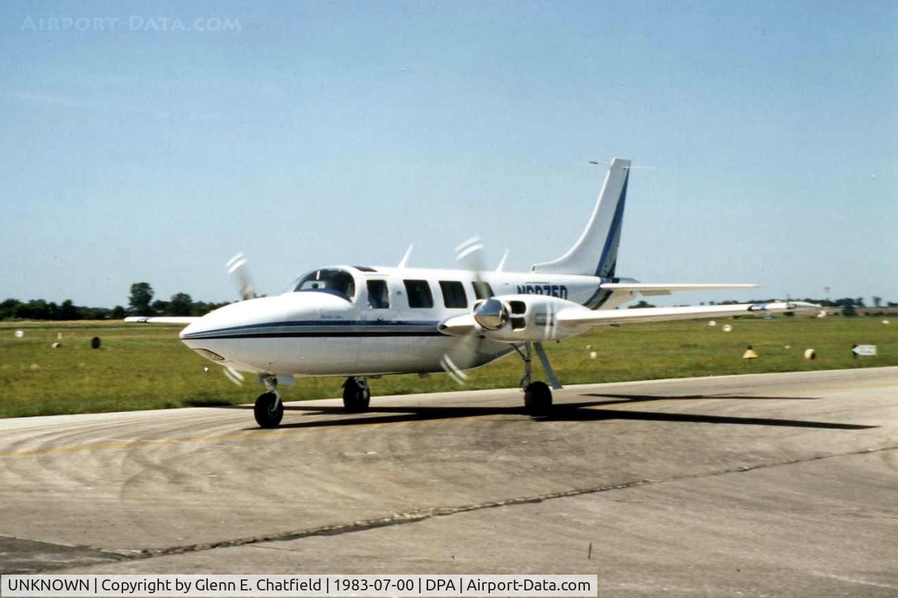 UNKNOWN, , Photo taken for aircraft recognition training.  Piper Aerostar