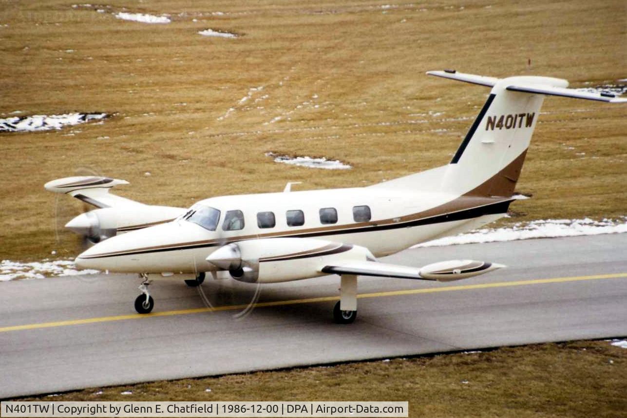 N401TW, Piper PA-42-1000 Cheyenne IV C/N Not found N401TW, Photo taken for aircraft recognition training. Cheyenne 400LS taxiing by the control tower