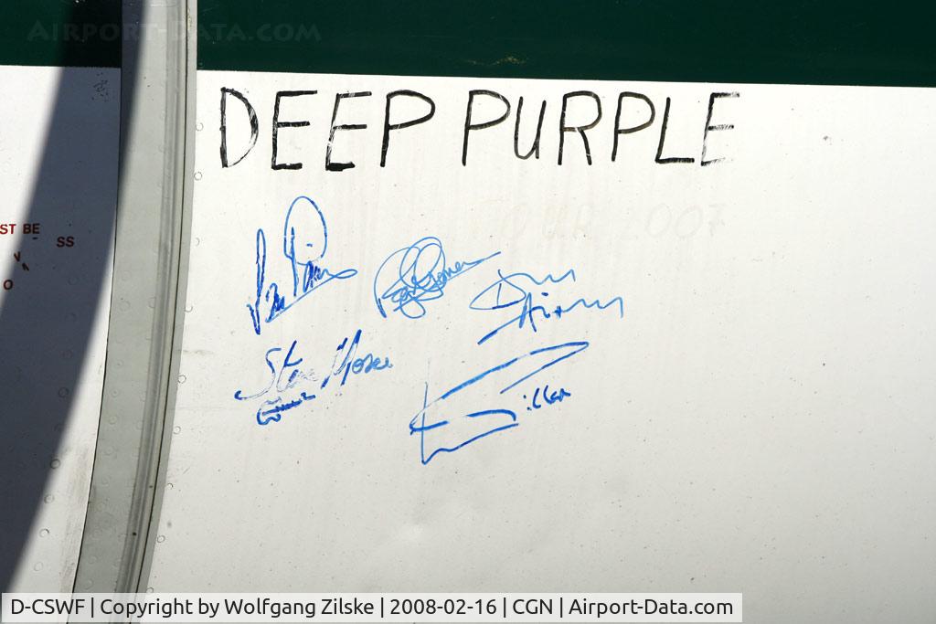 D-CSWF, 1996 Fairchild SA-227DC Metro 23 C/N DC-896B, Original signs from Deep Purple