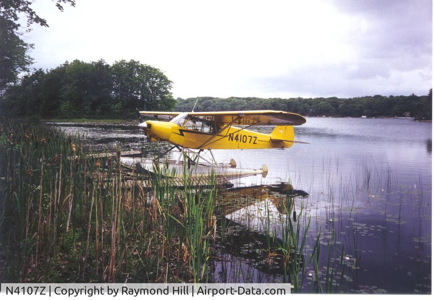 N4107Z, 1964 Piper PA-18-150 Super Cub C/N 18-8128, N4107Z ON FLOATS