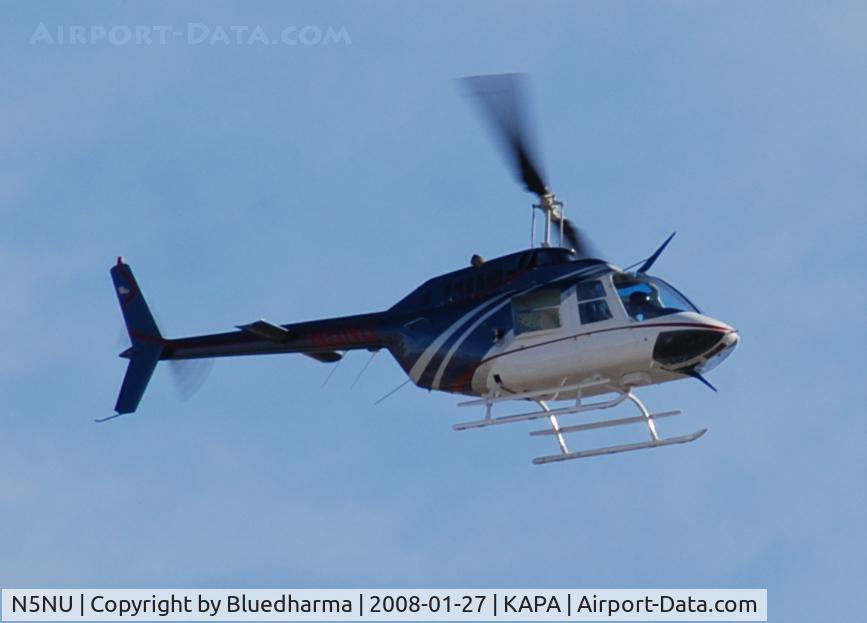 N5NU, 1971 Bell 206B C/N 722, Approach to KAPA.