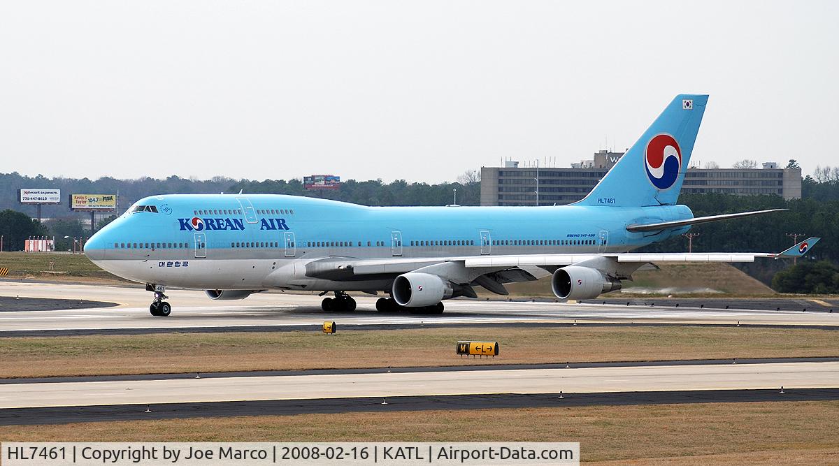 HL7461, 1997 Boeing 747-4B5 C/N 26405, @ATL